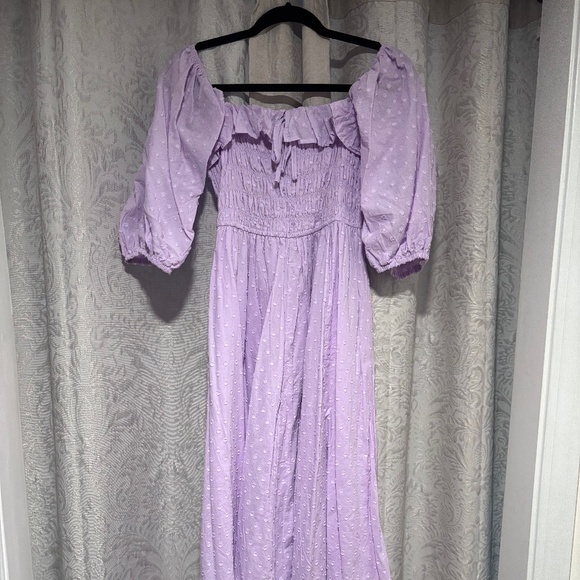 Summer A-line flowy Midi Dress - Picture 1 of 3